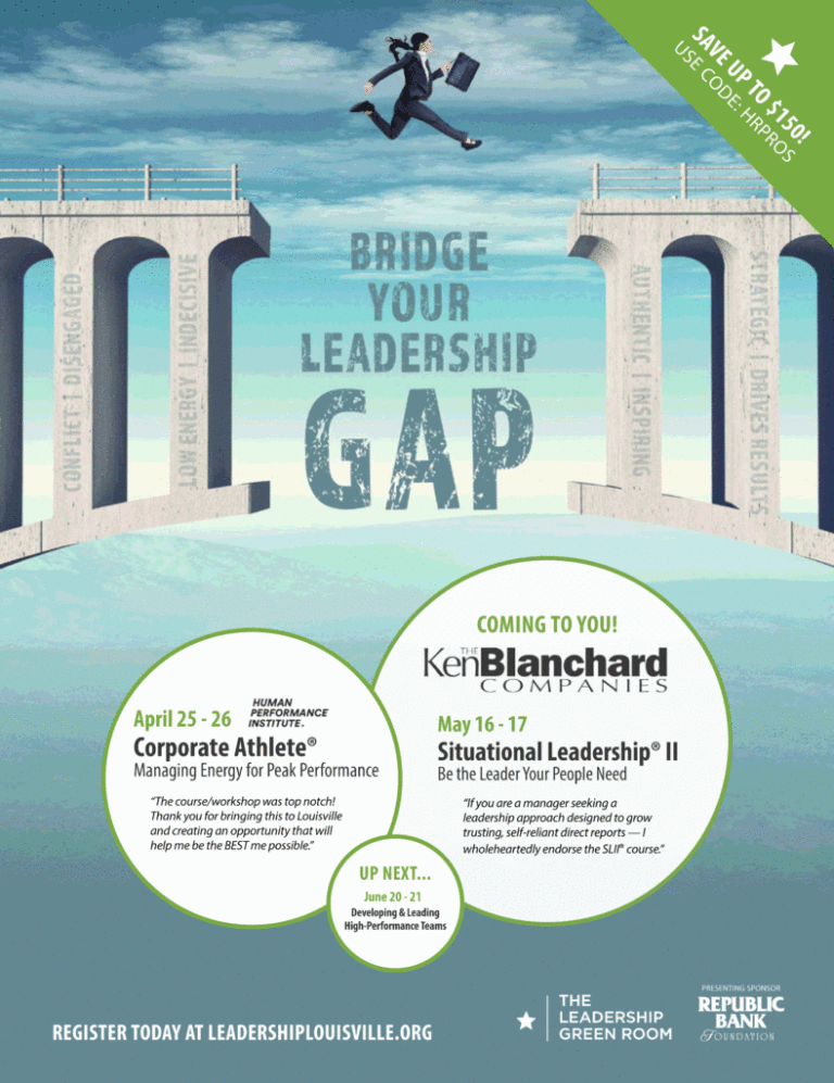 Bridge Your Leadership Gap at Leadership Louisville