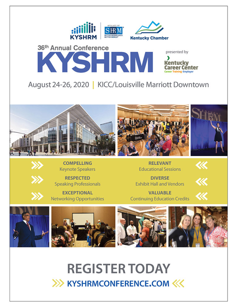 36th Annual KYSHRM Annual Conference in Louisville August 2425