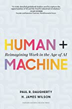 Book Look  – Human + Machine (AI) by Paul R. Daugherty and H. James Wilson