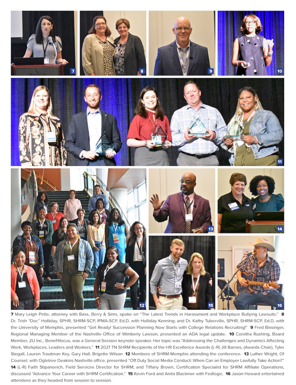 Highlights from the 2021 TN SHRM Conference in Nashville August 1518