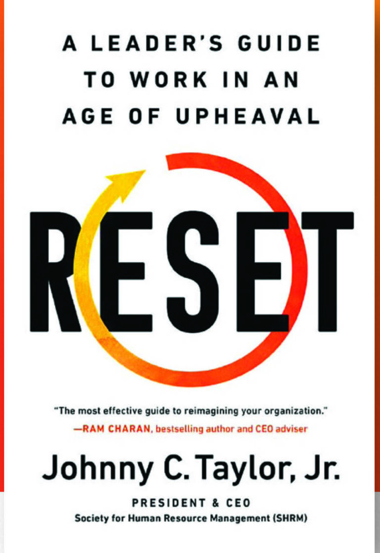 SHRM’s Johnny C. Taylor, Jr., Announces New Book RESET Available Now 