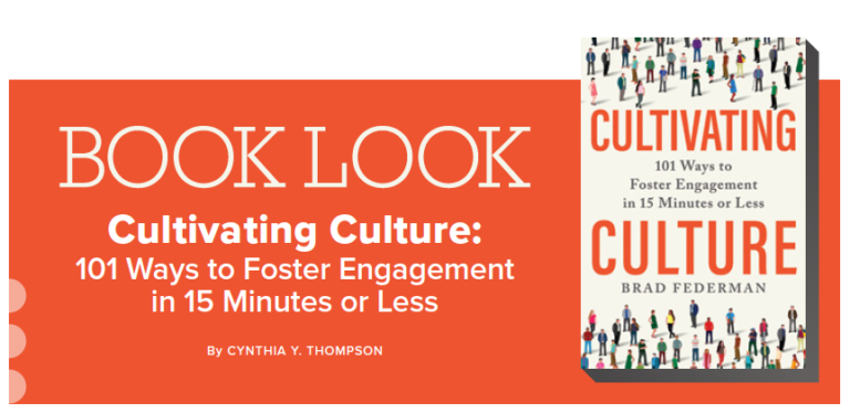 Purchase Your Copy of Cultivating Culture By Brad Federman