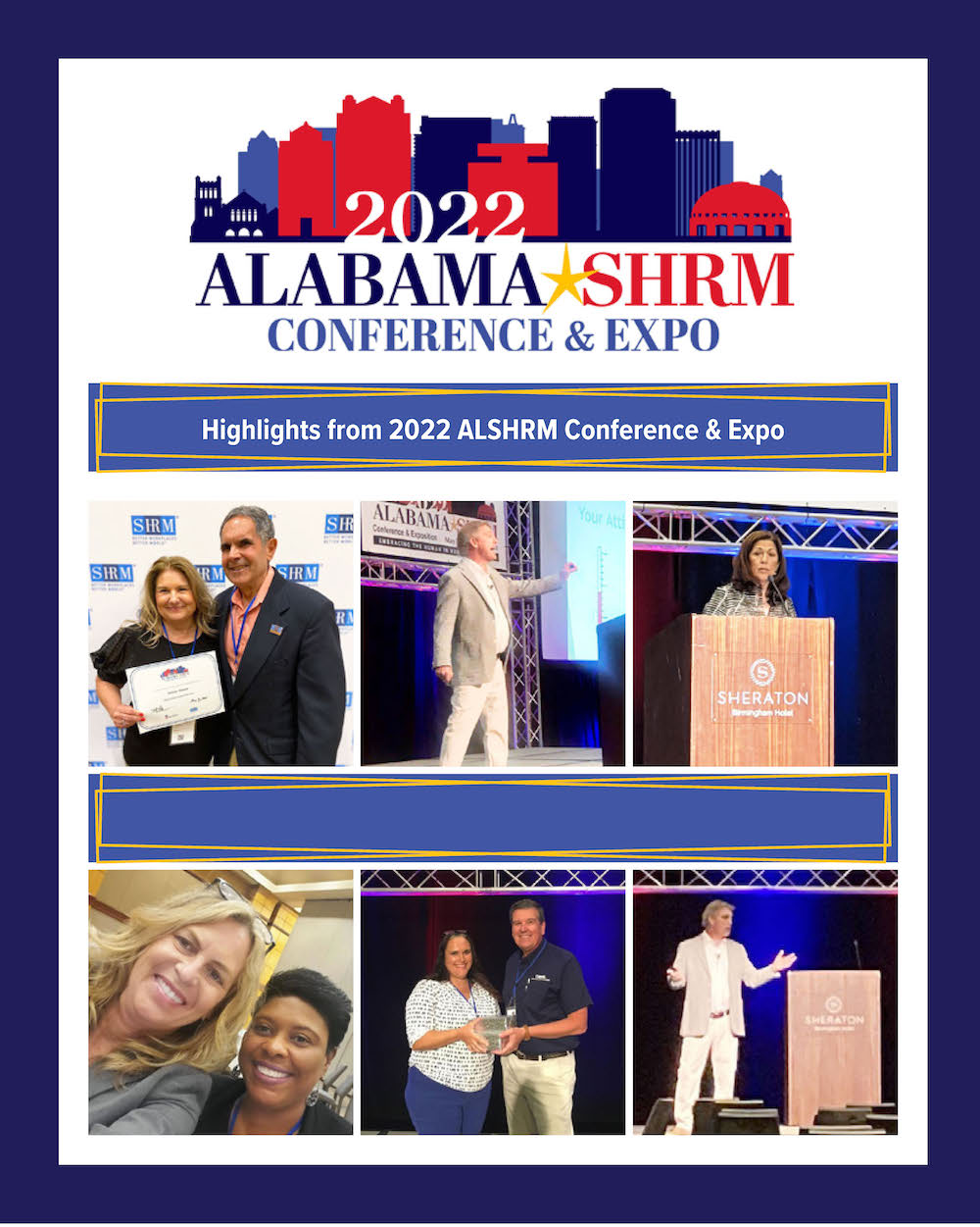 Highlights from the 2022 Alabama SHRM Conference & Expo in Birmingham