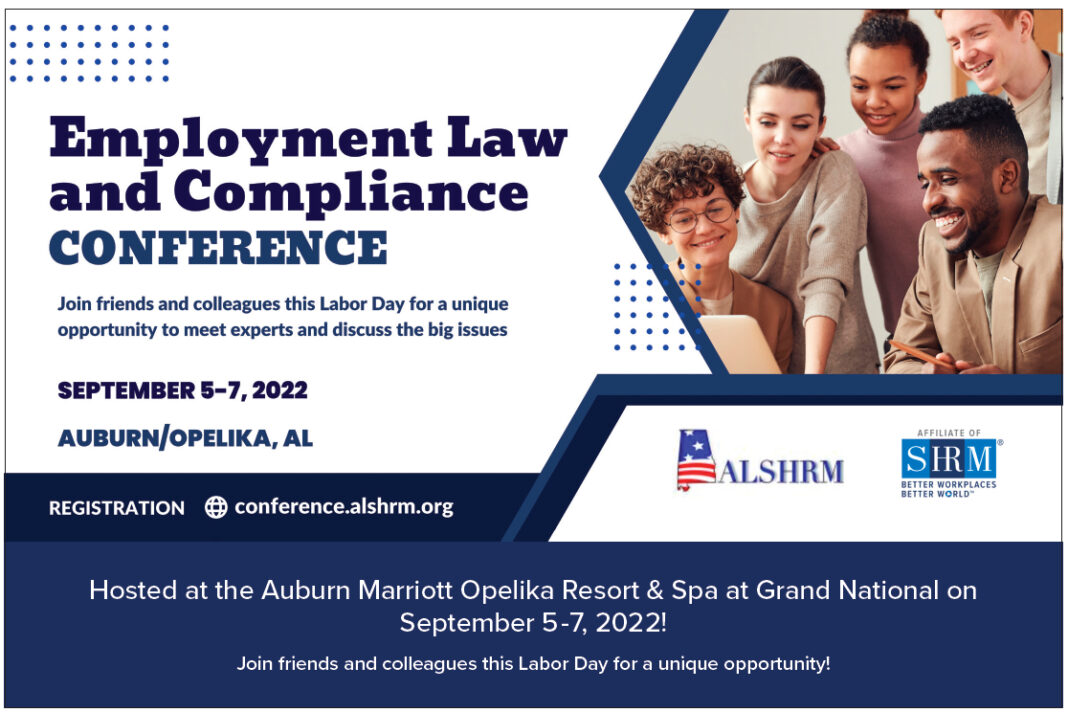 Alabama SHRM Employment Law and Compliance Conference in Auburn