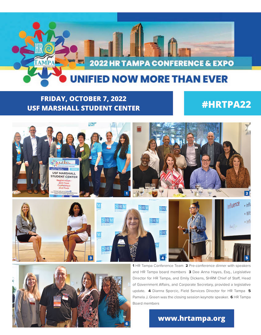 Highlights from the 2022 HR Tampa Conference & Expo October 7