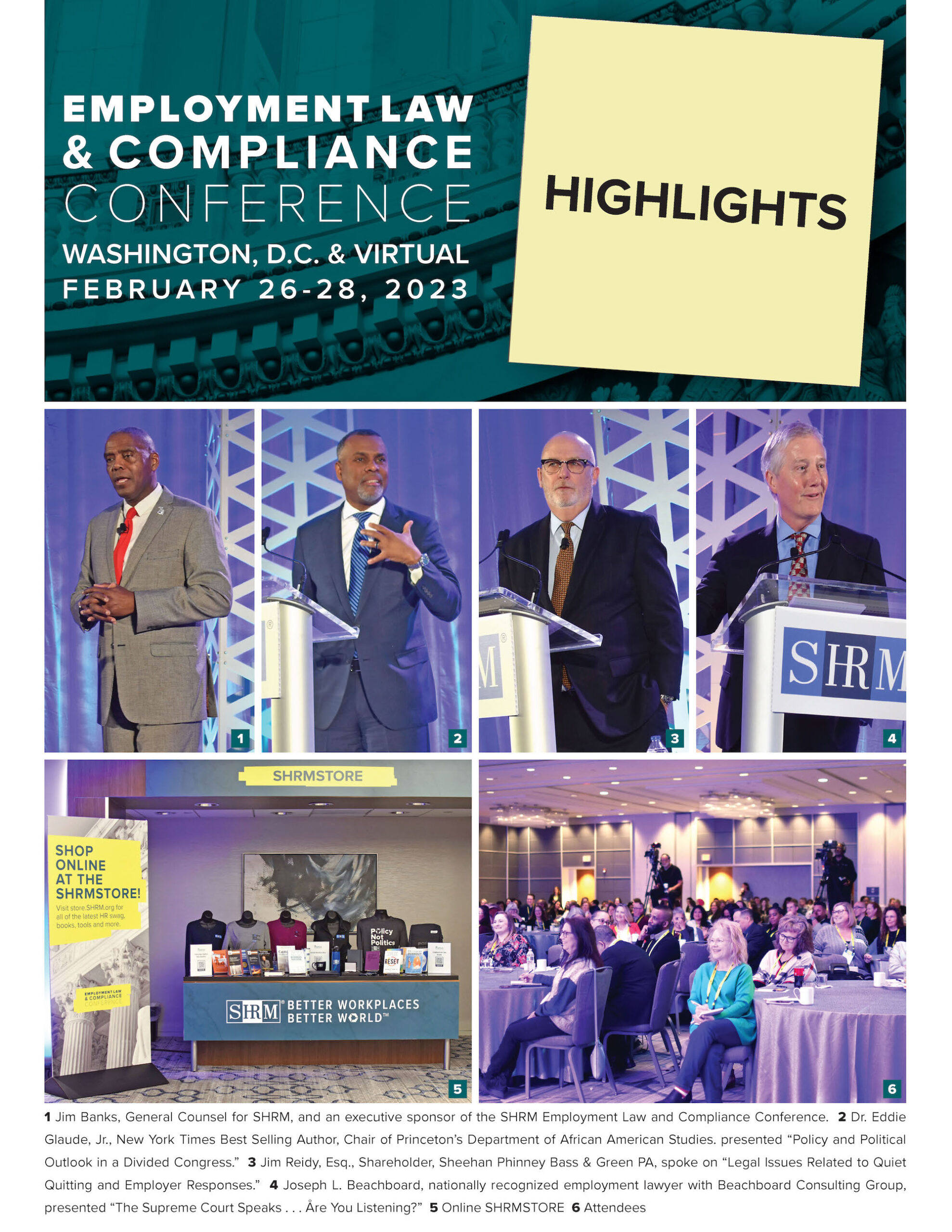 Highlights from the SHRM Employment Law & Compliance Conference in