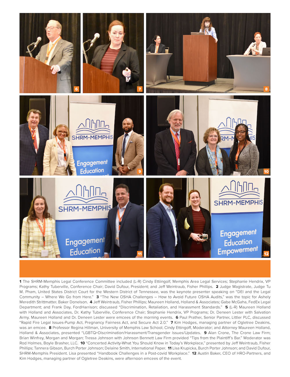 Highlights from the SHRMMemphis Legal Conference April 18