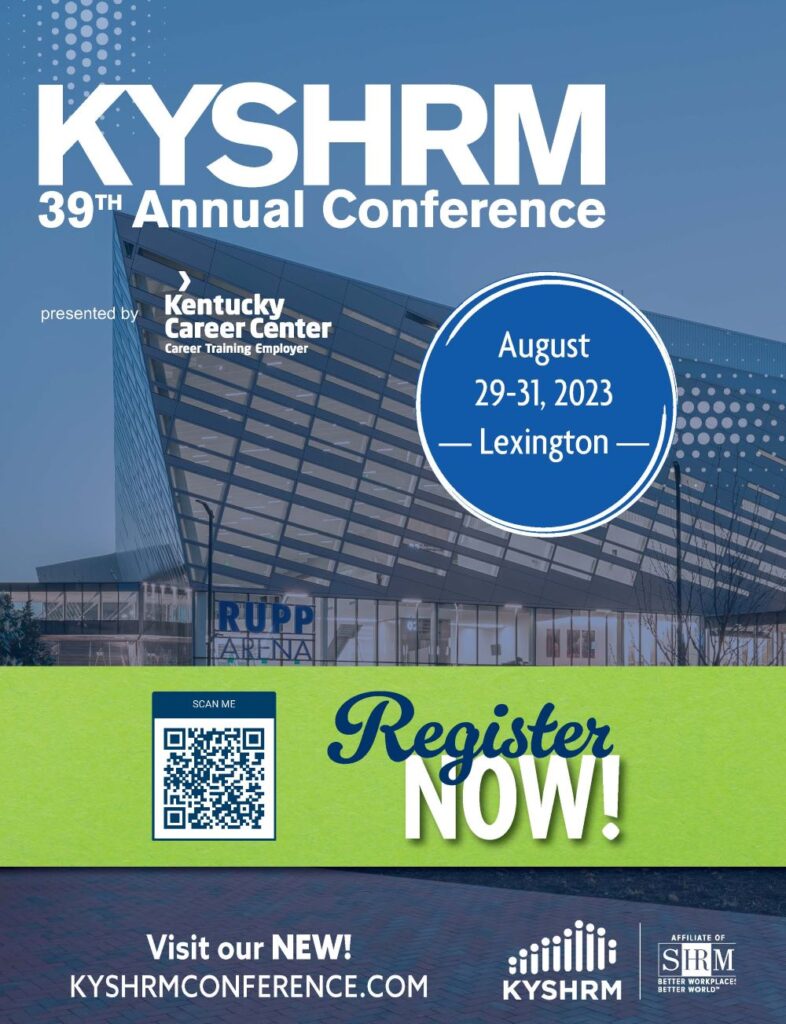 Save the Date! 39th Annual KYSHRM Annual Conference in Lexington August