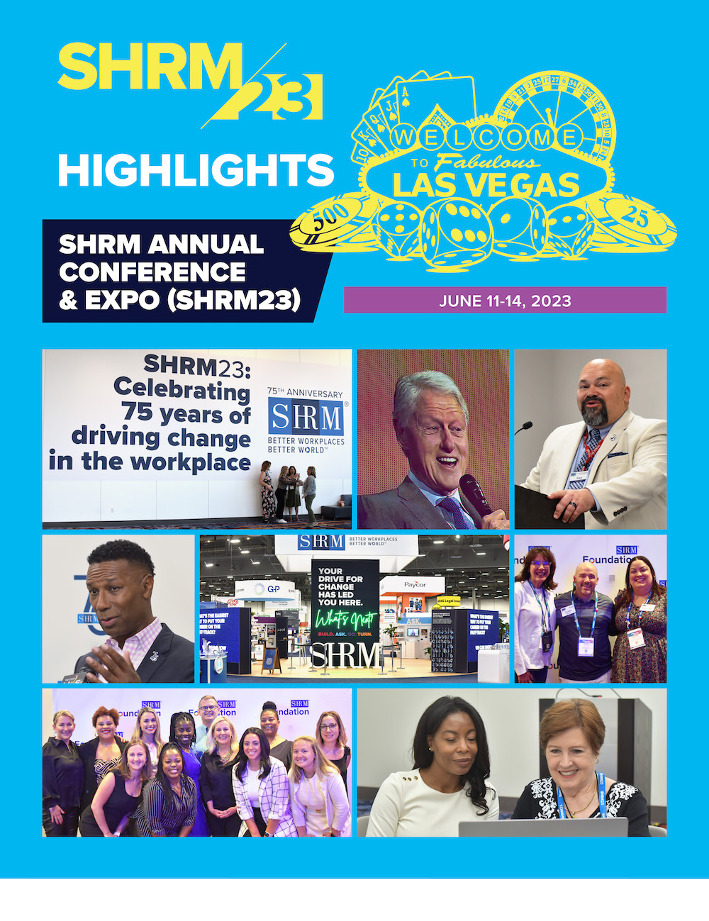 Highlights from SHRM23 75th Anniversary Conference in Las Vegas June 11