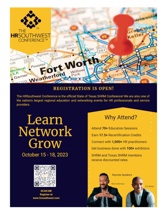 The HR Southwest Conference in Fort Worth October 1518